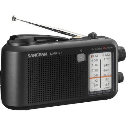 Sangean MMR-77 Φορητό Ραδιόφωνο Μπαταρίας Μαύρο