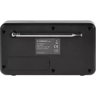 Albrecht DR 86 Φορητό Ραδιόφωνο Επαναφορτιζόμενο DAB+ με USB Μαύρο