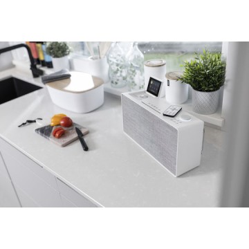Pure Ηχοσύστημα 1.0 Evoke Home All-in-One 00-12130-00 100W με CD Player, WiFi και Bluetooth Λευκό
