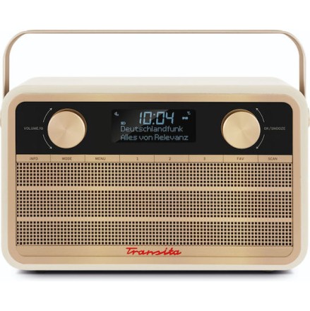 Technisat Transita 120 Retro Φορητό Ραδιόφωνο DAB+ Μπεζ
