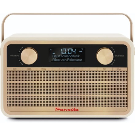 Technisat Transita 120 Retro Φορητό Ραδιόφωνο DAB+ Μπεζ