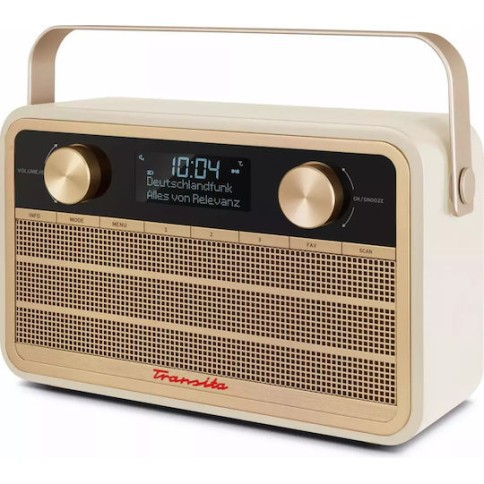 Technisat Transita 120 Retro Φορητό Ραδιόφωνο DAB+ Μπεζ