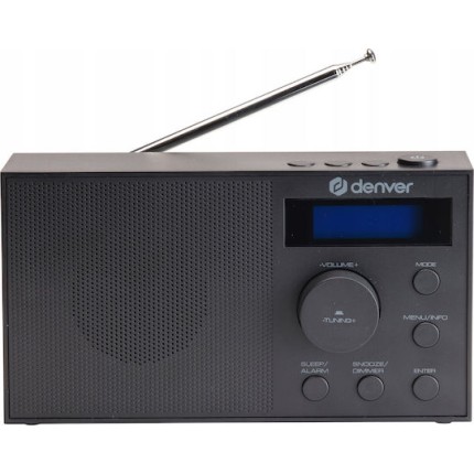 Denver DAB-51B Επιτραπέζιο Ραδιόφωνο Μαύρο