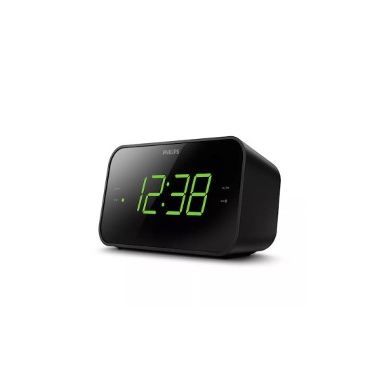 Philips Επιτραπέζιο Ψηφιακό Ρολόι με Ξυπνητήρι & Ραδιόφωνο TAR3306/12