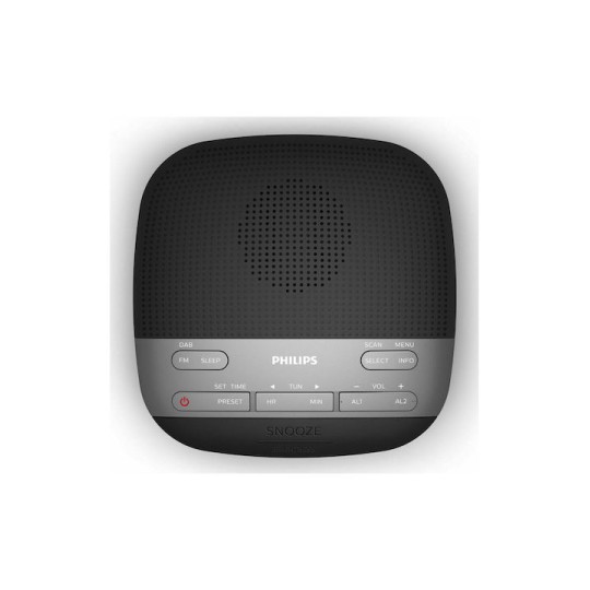 Philips Επιτραπέζιο Ψηφιακό Ρολόι με Ξυπνητήρι & Ραδιόφωνο TAR3505/12