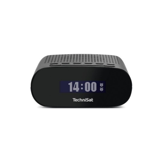 Technisat Επιτραπέζιο Ψηφιακό Ρολόι με Ραδιόφωνο Μαύρο 0000/3997