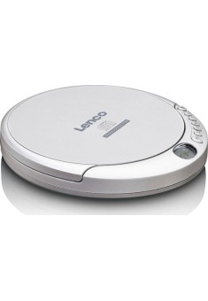 Lenco Φορητό Ηχοσύστημα με CD Ασημί