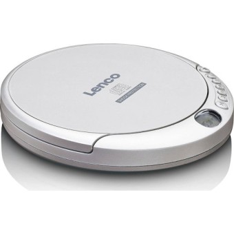 Lenco Φορητό Ηχοσύστημα με CD Ασημί