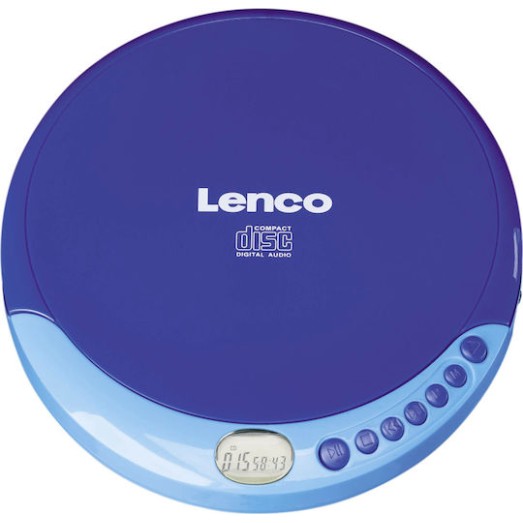 Lenco Φορητό Ηχοσύστημα με CD Μπλε
