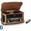 Lenco TCD-2551 Πικάπ με Belt Drive, Προενίσχυση και Ενσωματωμένα Ηχεία Καφέ