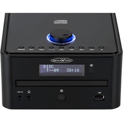 Reflexion Ηχοσύστημα 2.0 HIF79DAB 40W με CD Player και Bluetooth Μαύρο