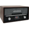 Denver MDA-525DW Retro Επιτραπέζιο Ραδιόφωνο DAB+ με Bluetooth και USB Καφέ