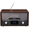 Denver MDA-525DW Retro Επιτραπέζιο Ραδιόφωνο DAB+ με Bluetooth και USB Καφέ