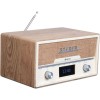 Denver MDA-525LW Retro Επιτραπέζιο Ραδιόφωνο DAB με Bluetooth Καφέ