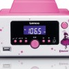 Lenco Ηχοσύστημα 2.0 MC-020 MC-020P 10W με Digital Media Player, WiFi και Bluetooth Ροζ
