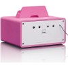 Lenco Ηχοσύστημα 2.0 MC-020 MC-020P 10W με Digital Media Player, WiFi και Bluetooth Ροζ