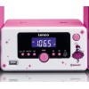 Lenco Ηχοσύστημα 2.0 MC-020 MC-020P 10W με Digital Media Player, WiFi και Bluetooth Ροζ
