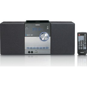 Lenco Ηχοσύστημα 2.0 MC-150 MC-150 20W με CD Player και Bluetooth Μαύρο