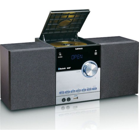 Lenco Ηχοσύστημα 2.0 MC-150 MC-150 20W με CD Player και Bluetooth Μαύρο