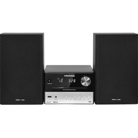Grundig Ηχοσύστημα 2.0 CMS 3000 BT GLR7640 30W με CD Player και Bluetooth Μαύρο
