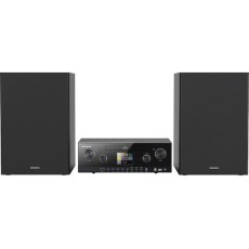 Grundig Ηχοσύστημα 2.0 CMS 5000 BT GHF1030 100W με Digital Media Player, WiFi και Bluetooth Μαύρο