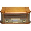 Denver MRD-51 111201210000 Πικάπ με Προενίσχυση και Ενσωματωμένα Ηχεία Καφέ