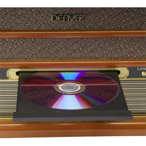 Denver MRD-51 111201210000 Πικάπ με Προενίσχυση και Ενσωματωμένα Ηχεία Καφέ