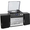 Denver MRD-166 111201200160 Πικάπ με Direct Drive, Προενίσχυση και Ενσωματωμένα Ηχεία Μαύρο