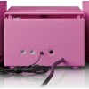 Lenco Ηχοσύστημα 2.0 MC-013 MC-013P 4W με CD Player και WiFi Ροζ