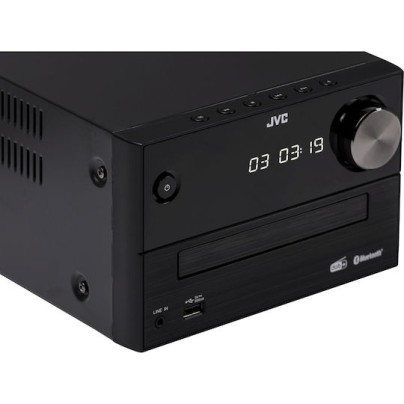 JVC Ηχοσύστημα 2.0 UX-C25DAB 14W με CD / Digital Media Player, WiFi και Bluetooth Μαύρο