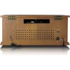Lenco TCD-2571 Πικάπ με Belt Drive, Προενίσχυση και Ενσωματωμένα Ηχεία Καφέ