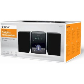 Denver Ηχοσύστημα 2.0 MDA-285 111161100170 50W με CD Player και Bluetooth Μαύρο