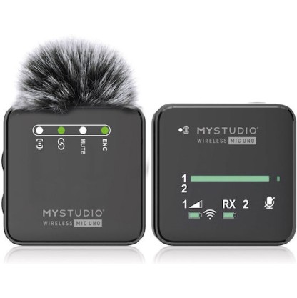 EasyPix MyStudio Ασύρματο Μικρόφωνο Πέτου, Clip On