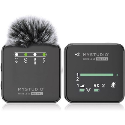 EasyPix MyStudio Ασύρματο Μικρόφωνο Πέτου, Clip On