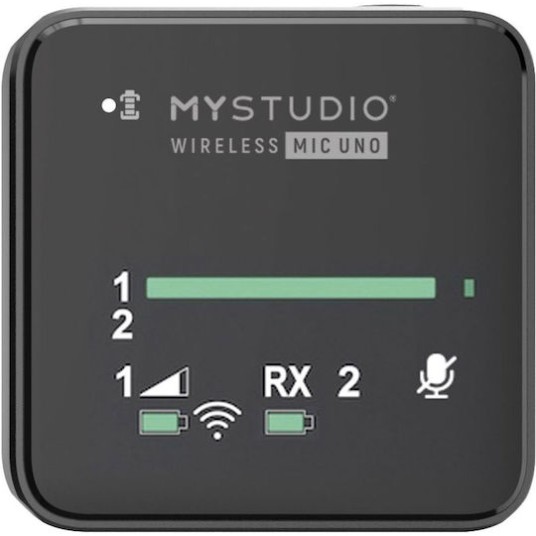 EasyPix MyStudio Ασύρματο Μικρόφωνο Πέτου, Clip On