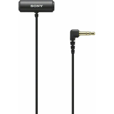 Sony ECM-LV1 Πυκνωτικό Μικρόφωνο 3.5mm Πέτου, Clip On Δημοσιογραφικό