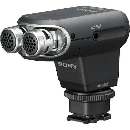Sony ECM-XYST1M Πυκνωτικό Μικρόφωνο 3.5mm Shock Mounted για Κάμερα