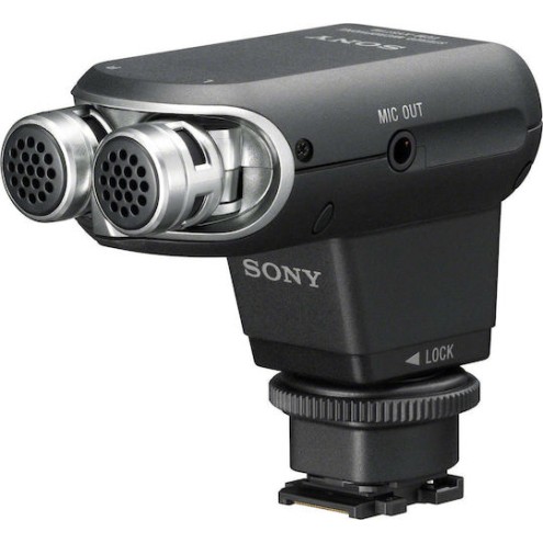Sony ECM-XYST1M Πυκνωτικό Μικρόφωνο 3.5mm Shock Mounted για Κάμερα