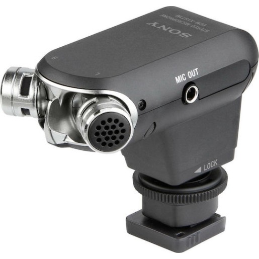 Sony ECM-XYST1M Πυκνωτικό Μικρόφωνο 3.5mm Shock Mounted για Κάμερα
