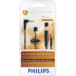 Philips LFH9173 Πυκνωτικό Μικρόφωνο 3.5mm Clip On για Κινητό