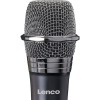 Lenco MCW-011BK Ασύρματο Δυναμικό Μικρόφωνο Χειρός για Φωνητικά