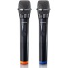 Lenco Μικρόφωνο Karaoke Ασύρματο MCW-020BK Set of 2 MCW-020BK Μαύρο