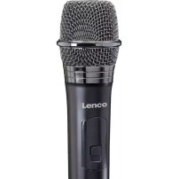 Lenco Μικρόφωνο Karaoke Ασύρματο MCW-020BK Set of 2 MCW-020BK Μαύρο