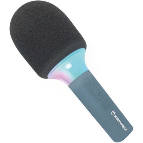 Kidywolf Μικρόφωνο Karaoke Ασύρματο KDW-181245 Μπλε