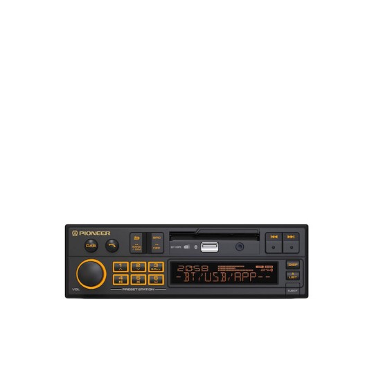 Pioneer SXT-C10 PS Ραδιόφωνο Αυτοκινήτου (1DIN) (Bluetooth/USB)