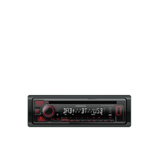 Kenwood Ηχοσύστημα Αυτοκινήτου 1DIN (Bluetooth/USB) με Αποσπώμενη Πρόσοψη
