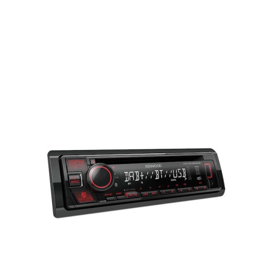 Kenwood Ηχοσύστημα Αυτοκινήτου 1DIN (Bluetooth/USB) με Αποσπώμενη Πρόσοψη