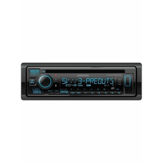 Kenwood Ηχοσύστημα Αυτοκινήτου 1DIN (Bluetooth/USB) με Αποσπώμενη Πρόσοψη