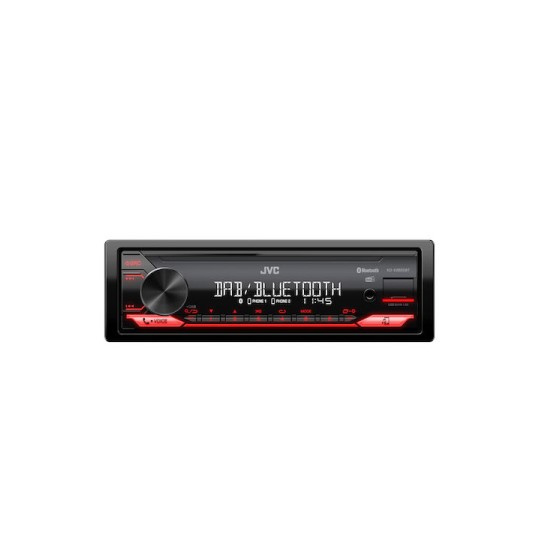 JVC Ραδιόφωνο Αυτοκινήτου 1 DIN (Bluetooth/USB)