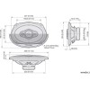 Pioneer Σετ Ηχεία Αυτοκινήτου 6x9
